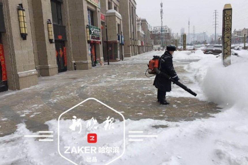 以雪為令、隨下隨清，物業清雪標準不降低